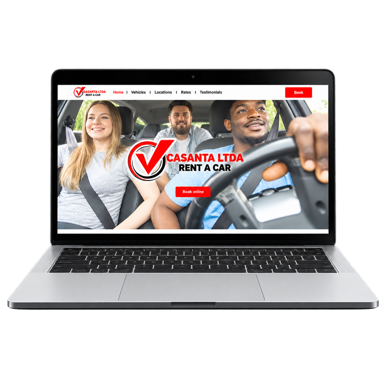 Ejemplo de sitio web para un negocio local